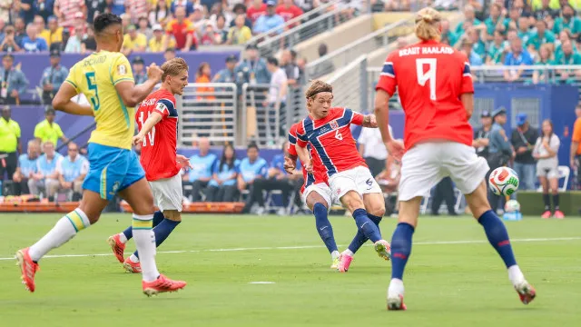 EM DIRETO: Noruega já teve golo anulado e Brasil falhou penálti