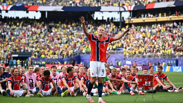 25.º dia do Mundial2026 em imagens: Haaland fez Brasil cair com estrondo