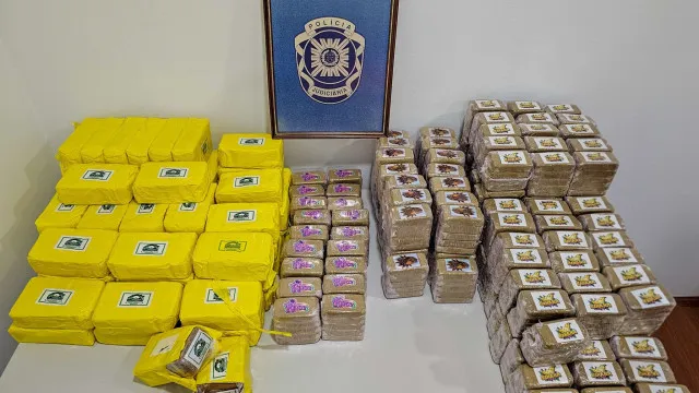 Apanhado em GrÃ¢ndola apÃ³s ir a Espanha buscar droga. PJ apreendeu 100 kg