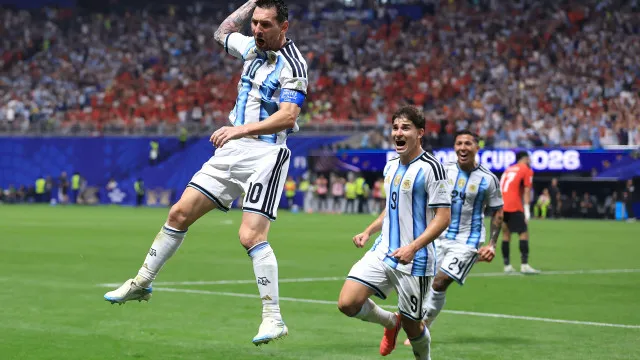Argentina faz recuperaÃ§Ã£o Ã©pica e faz cair pirÃ¢mides do Egito no Mundial