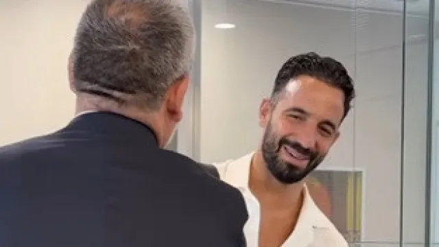 
                    Ruben Amorim já conheceu as instalações do AC Milan
                