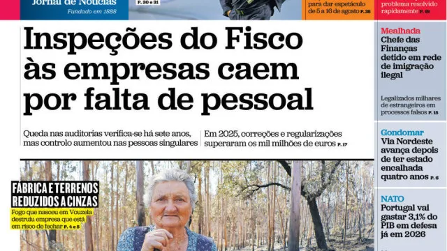 Hoje Ã© notÃcia: InspeÃ§Ãµes do Fisco caem; Casal homicida Ã  solta