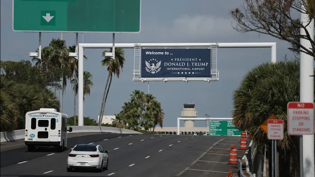 Aeroporto da Florida rebatizado em homenagem a Donald Trump