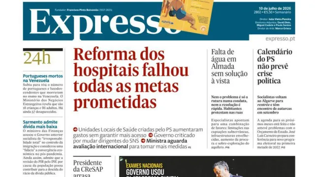 Hoje Ã© notÃcia: Reforma dos hospitais falha; ForÃ§ada a viver com agressor