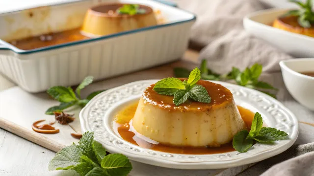 
                    Cremoso e fácil de fazer! Receita de pudim na air fryer 
                