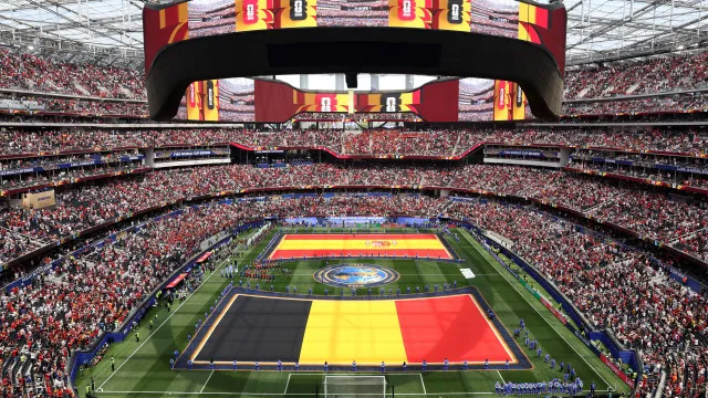 
                    EM DIRETO: Espanha-Bélgica anima quartos para decidir primeira meia final
                