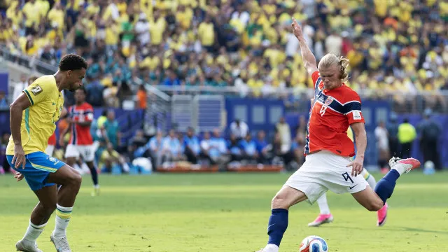 Segundo golo de Haaland ao Brasil eleito o melhor dos oitavos de final