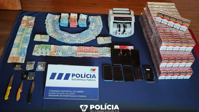 
                    Leiria. PSP faz 7 detidos por tráfico de droga e apreende mais de 17.000€
                