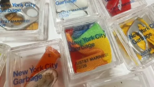 Artista vende lixo recolhido do casamento de Taylor Swift (e já esgotou!)