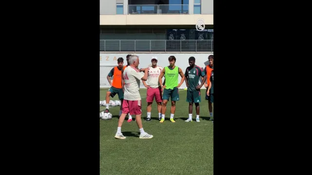 Ritmo e ausências. Foi assim o primeiro treino de Mourinho no Real Madrid