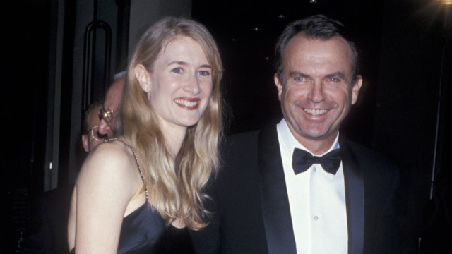 Laura Dern no adeus a Sam Neill: