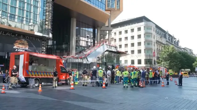 IncÃªndio na torre Oxy faz mortos em Bruxelas. VÃtimas estavam em elevador
