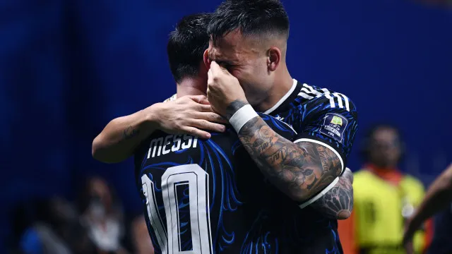 Lautaro emociona-se ao dedicar golo da vitória: "Foi pela minha mãe..."