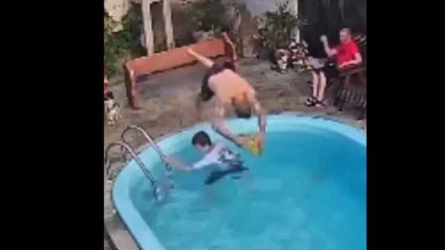 Homem partilha mergulho em piscina que o deixou paraplÃ©gico. Ã um alerta