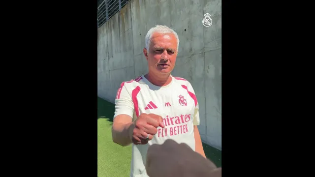 Tirada de Mourinho antes do treino do Real Madrid dÃ¡ que falar: "Fresco?"