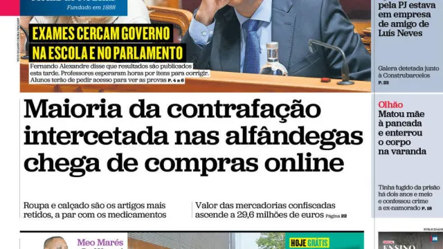 Hoje é notícia: Contrafação vendida online; Apreender emails sem mandado?