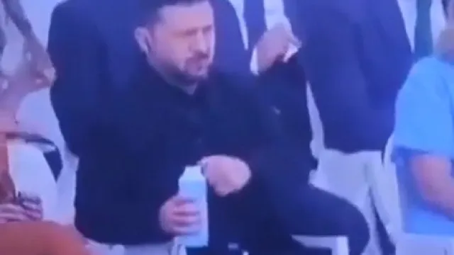 
                    Gesto de Zelensky vira meme: 
