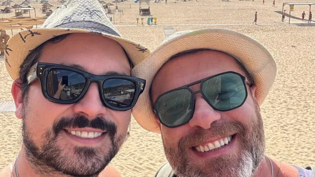 Nuno EirÃ³ recebe presente Ãºnico e declaraÃ§Ã£o de amor do namorado