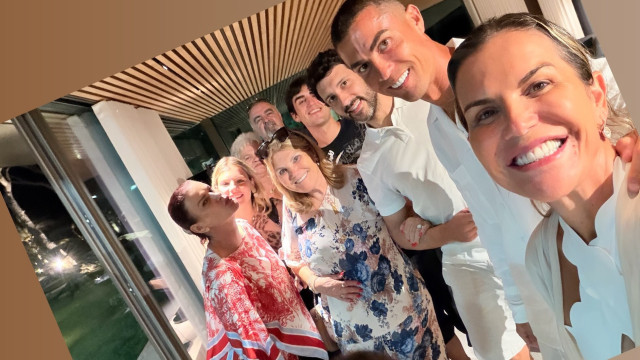 As fotos da família de Ronaldo na casa de Cascais (mas sem Georgina)