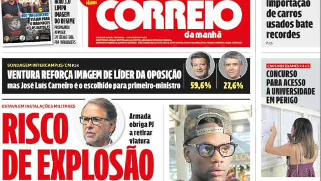 
                    Hoje é notícia: MAI? Havia risco de explosão; GPS por furtos de cobre
                