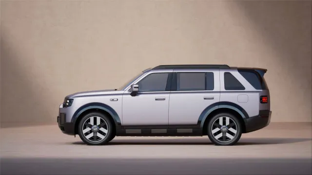 
                    Ecrã de 46,3 polegadas marca interior do Freelander 8
                