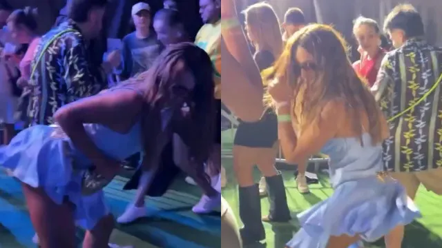 VÃdeo viral: "Show da Anitta no palco, show da Rita Pereira no recinto"