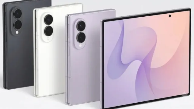 Horas antes do anÃºncio oficial, dobrÃ¡vel da Samsung volta a ser revelado