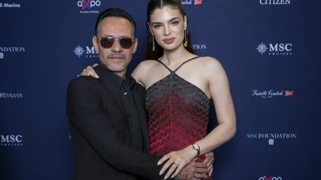
                    Marc Anthony foi pai pela 8.ª vez. Saiba o curioso nome da bebé
                