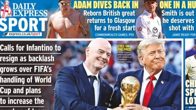 Lá fora: Infantino arrasado e Espanha já mira Mundial2030