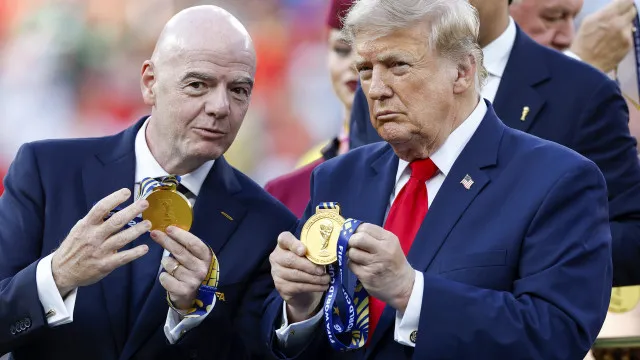 "EstÃ£o a perseguir Infantino como perseguiram Donald Trump. TÃªm inveja"