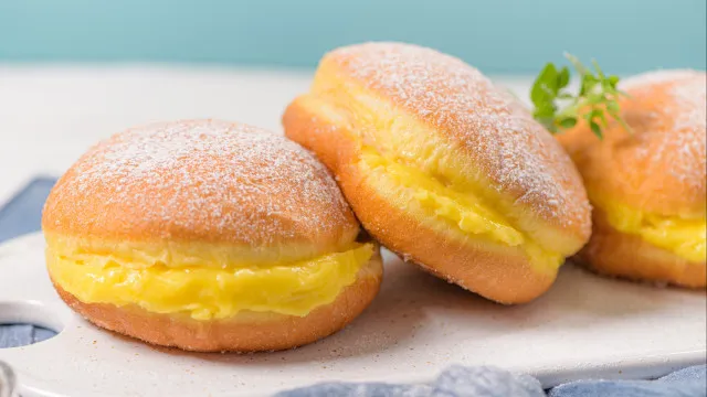 Bolas de Berlim com massa de abÃ³bora? Anote esta receita caseira de avÃ³
