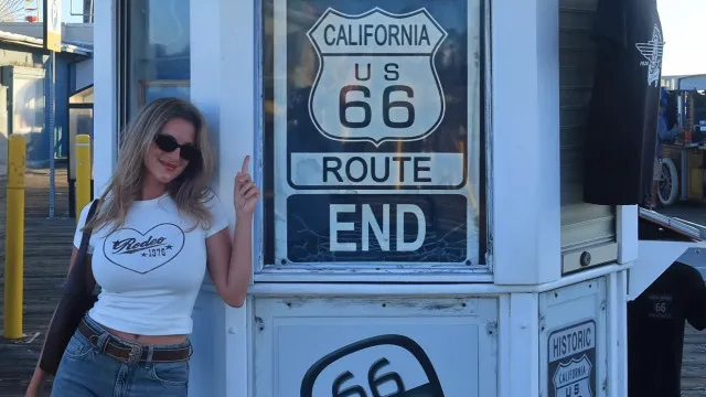 JÃºlia Palha termina Route 66 com "gargalhadas, silÃªncios, 15.478 fotos"