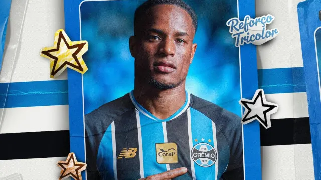 Oficial: Jovane Cabral reforça Grêmio, de Luís Castro