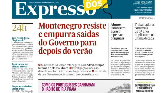 Hoje é notícia: Saídas do Governo só depois do verão; PSD a ferro e fogo