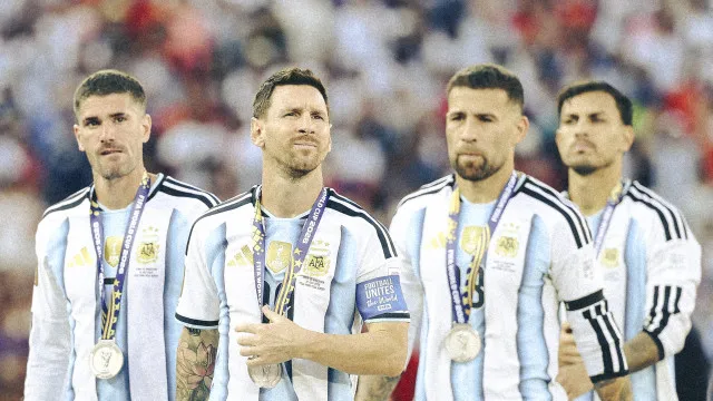 
                    Razia na Argentina. Otamendi já foi, Paredes pensa e 'reza-se' por Messi
                