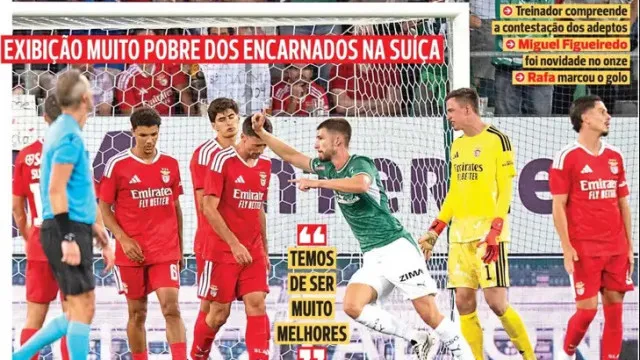 Por cá: "Águia desilude" com "falsa partida" e Marco Silva contesta