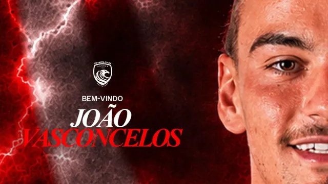 
                    Oficial: João Vasconcelos troca Sporting de Braga pelo Santa Clara
                
