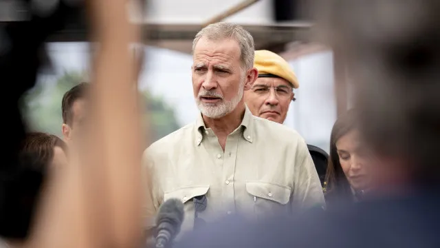 
                    Rei Felipe VI elogia coordenação 