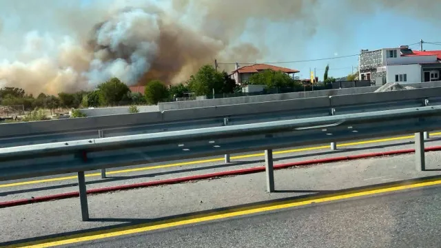
                    Fogo obriga a evacuação de várias zonas da ilha turística grega de Paros
                