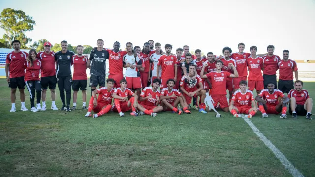 
                    Benfica B conquista Troféu Germano Figueiredo frente ao Atlético CP
                