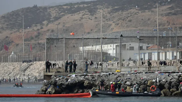 Centenas de migrantes continuam em Ceuta e nÃ£o querem voltar