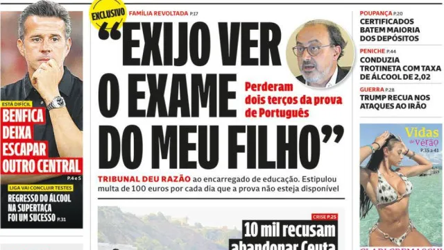 
                    Hoje é notícia: 