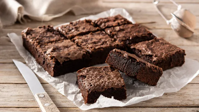 
                    Brownie de água. A sobremesa fit que tem menos de 100 calorias
                