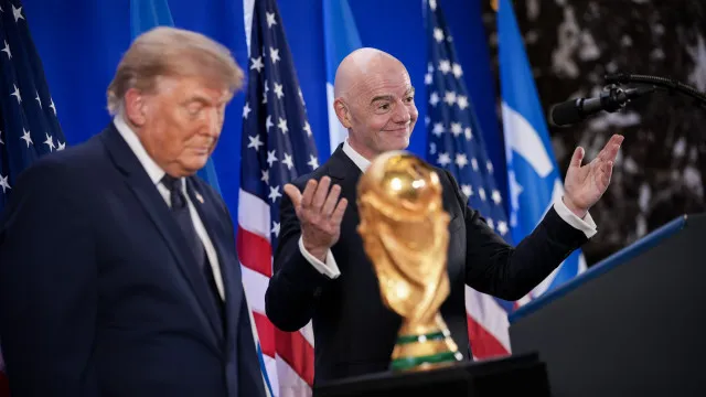 
                    Trump ao resgate por Infantino: 