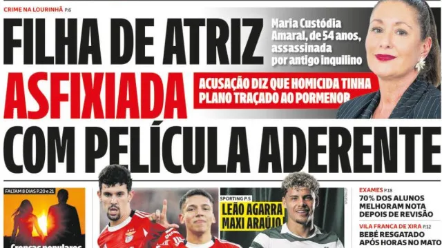 Hoje Ã© notÃcia: Asfixiada com pelÃcula aderente; RenegociaÃ§Ãµes? Diminuem