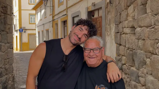JosÃ© Condessa nas festas da "terra" para celebrar 90 anos do avÃ'