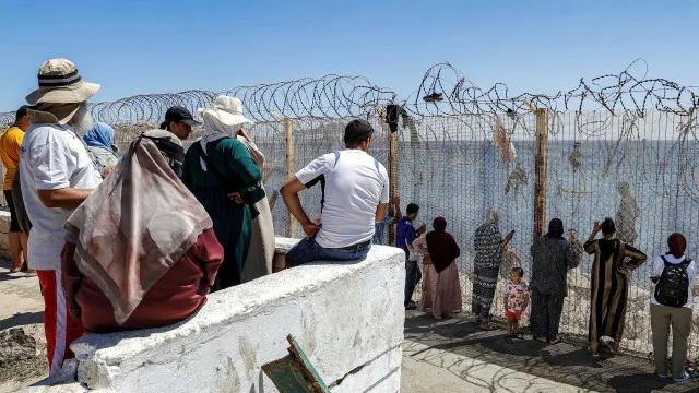 Mais de 100 migrantes retirados do cemitÃ©rio muÃ§ulmano de Ceuta