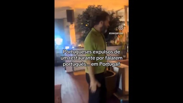 Expulsos de restaurante indostÃ¢nico por falarem portuguÃªs? Ã falso