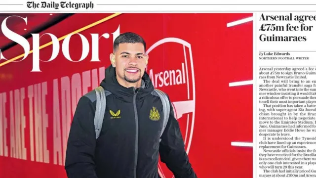 LÃ¡ fora: Arsenal com reforÃ§o de peso e Barcelona nÃ£o desiste de Ã lvarez