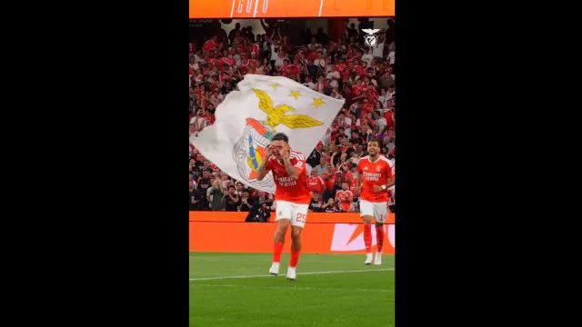 Prestianni fez um golaÃ§o pelo Benfica, mas Ã© festejo que dÃ¡ que falar